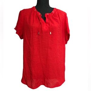 Como Blu blouse size xl